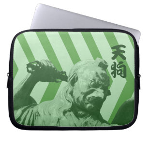 Funda Para Portátil Crow Tengu Yokai   Arte pop