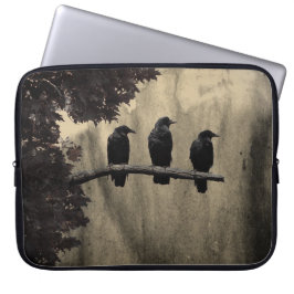 Funda Para Portátil Crows En La Naturaleza