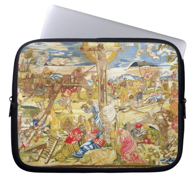 Funda Para Portátil Crucifixión, 1609 (bordado) (Frente)