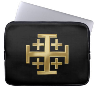 Funda Para Portátil Cruz cristiana