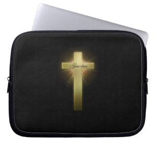Funda Para Portátil Cruz cristiana