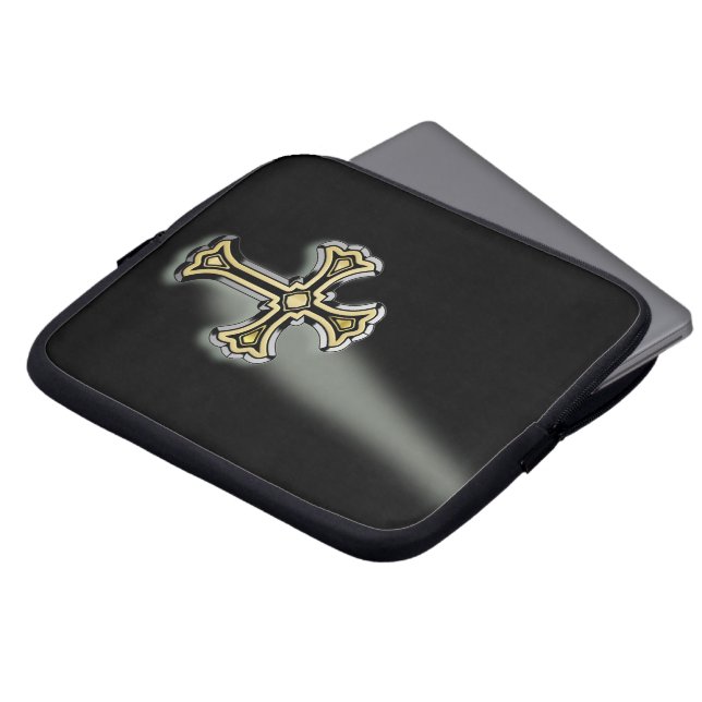 Funda Para Portátil Cruz cristiana (Superior anverso)