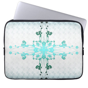 Funda Para Portátil Cruz de la flor