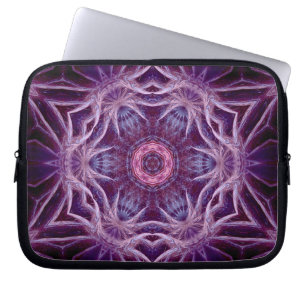 Funda Para Portátil Cuaderno púrpura del arte de la estrella del
