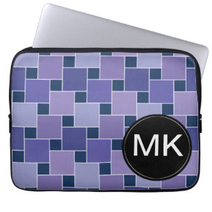 Funda Para Portátil Cuadrados de Ametist