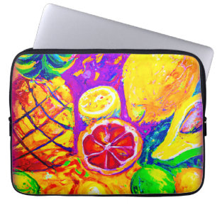 Funda Para Portátil Cuadros De Frutas. ¡Hazte con una en Zazzle