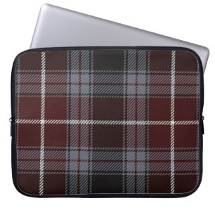 Funda Para Portátil Cuadros Escolares de Borgoña
