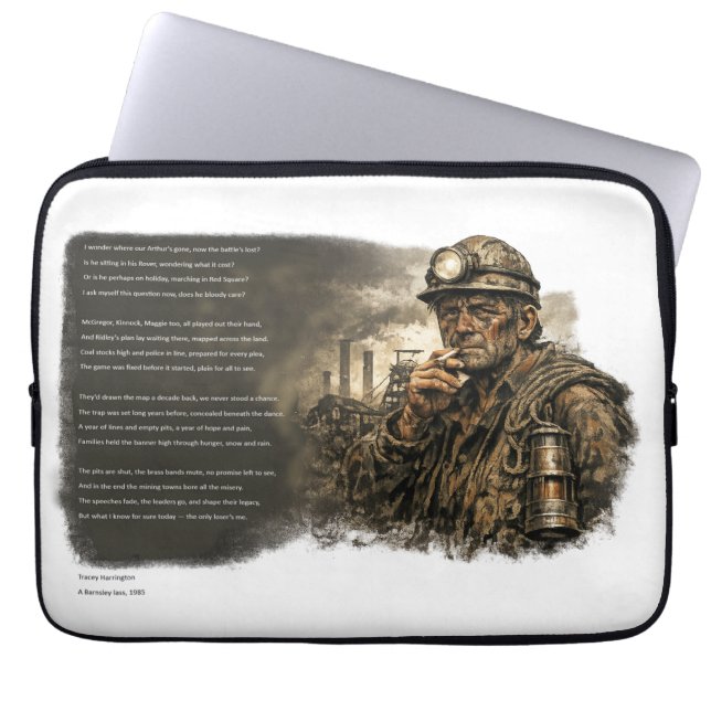 Funda Para Portátil Cuando las minas callaron (Frente)
