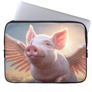 Funda Para Portátil Cuando los cerdos vuelan