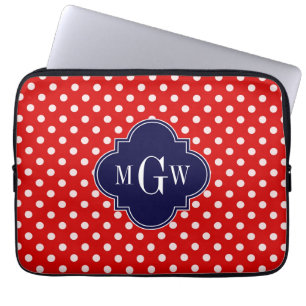 Funda Para Portátil Cuatrefoil 3 Monograma