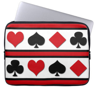 Funda Para Portátil Cuatro trajes de cartas