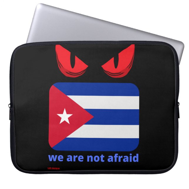 Funda Para Portátil "CUBA" de la manga portátil (Frente)