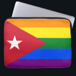 Funda Para Portátil Cuba LGBT<br><div class="desc">Esta bandera LGBTQ puede ser personalizada según tus propias preferencias. Puede cambiar la ubicación del diseño, la orientación, los colores de fondo y el tamaño. Además, puede agregar su propio texto, o el eslogan establezca su tipo de letra, ubicación y tamaño, todo para crear el último regalo personal para usted...</div>