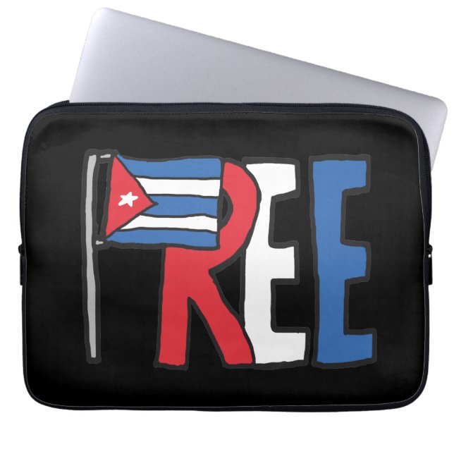 Funda Para Portátil Cuba Libre (Frente)