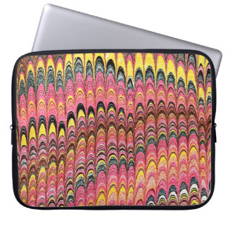 Funda Para Portátil Cubierta colorida de papel de mármol victoriano