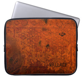 Funda Para Portátil Cubierta del libro de cuero medieval antiguo