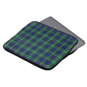 Funda Para Portátil Cubierta para portátiles con placas Clan Douglas T