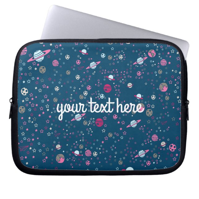 Funda Para Portátil Cubierta personalizada para portátiles Blue Space (Frente)