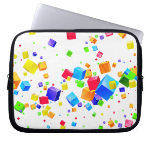 Funda Para Portátil Cubos coloreados 1