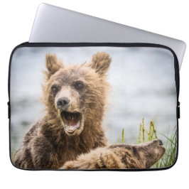 Funda Para Portátil Cubos Grizzly Buscando Su Mamá