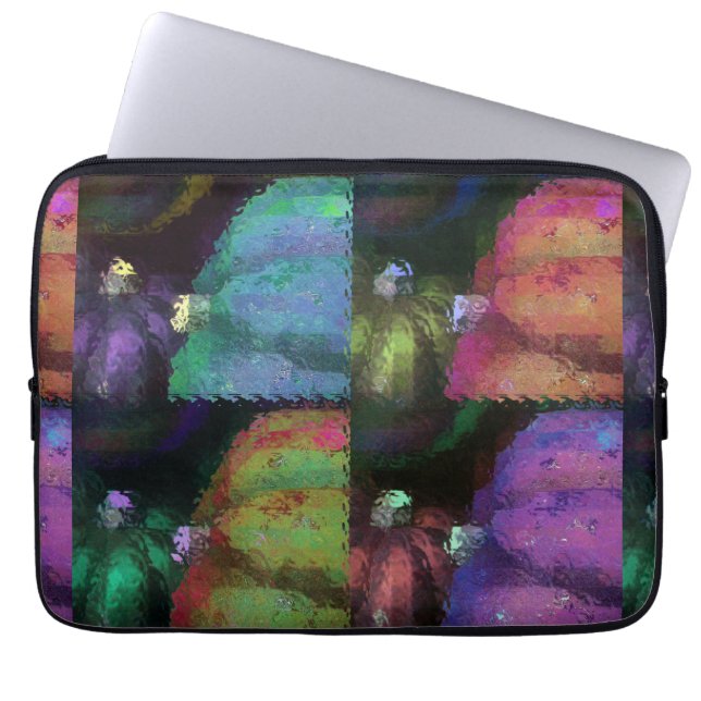 Funda Para Portátil Cuchillo colorido (Frente)