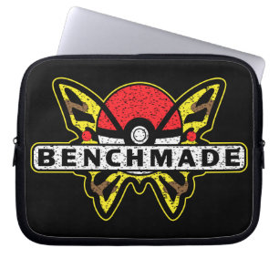 Funda Para Portátil Cuchillos hechos en Benchmade Amarilla Mariposa An