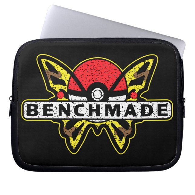 Funda Para Portátil Cuchillos hechos en Benchmade Amarilla Mariposa An (Frente)