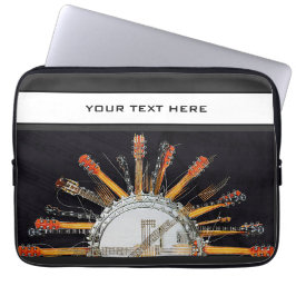 FUNDA PARA PORTÁTIL CUERDAS DE GUITARRA EN EL SOL