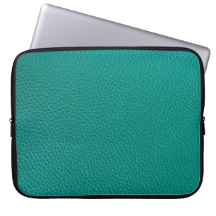 Funda Para Portátil Cuero de Aquamarine: Textura de serpiente de moda.