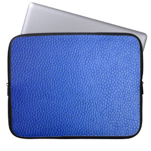 Funda Para Portátil Cuero de piel azul textura