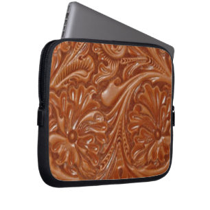 Funda Para Portátil cuero equipado del país occidental del modelo del