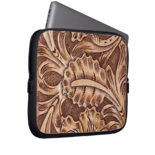 Funda Para Portátil cuero equipado modelo del país occidental del