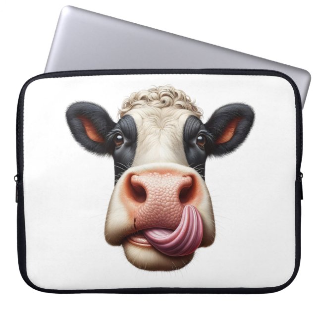 Funda Para Portátil Cuervo. (Frente)