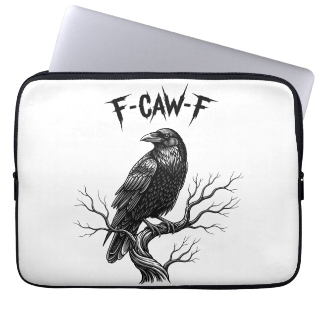 Funda Para Portátil Cuervo - F-Caw-F (Frente)