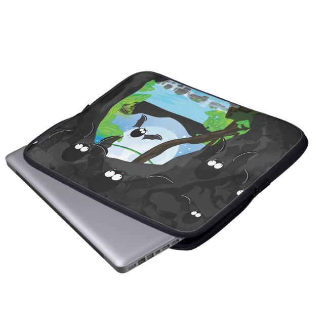 Funda Para Portátil Cueva Bat (Inferior anverso)