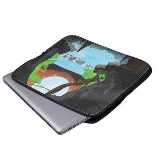 Funda Para Portátil Cueva de selva tropical
