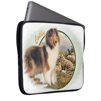 Funda Para Portátil Cuidador de collie rudo de la oveja