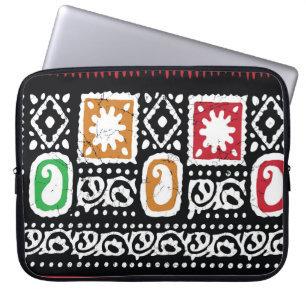 Funda Para Portátil Cultura india: Diseño de arte tradicional