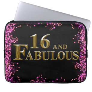 Funda Para Portátil Cumpleaños 16