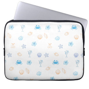 Funda Para Portátil Cumpleaños en el Club de Playa