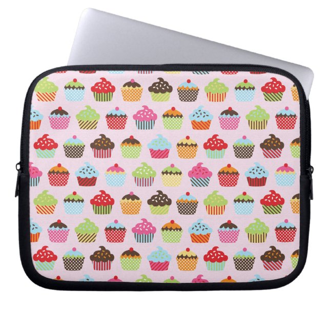 Funda Para Portátil Cupcakes Cupcakes (Frente)