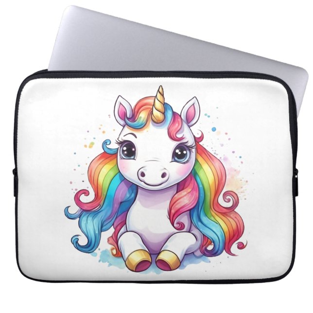 Funda Para Portátil Curte Unicorn Guay Unicorn positivo (Frente)
