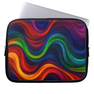 Funda Para Portátil Curvas vívidas