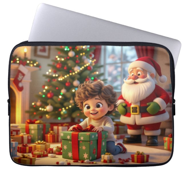 Funda Para Portátil Custom Name Holiday KeepsakeElectronics Bag (Frente)