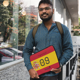 Funda Para Portátil Custom Spain National Soccer Graphic Athlete