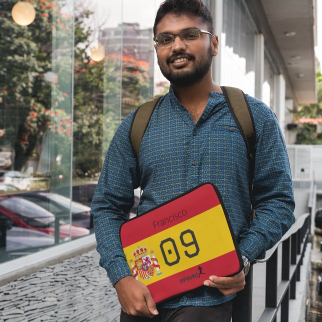 Funda Para Portátil Custom Spain National Soccer Graphic Athlete (Subido por el creador)