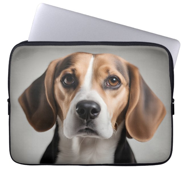 Funda Para Portátil Cute Beagle (Frente)