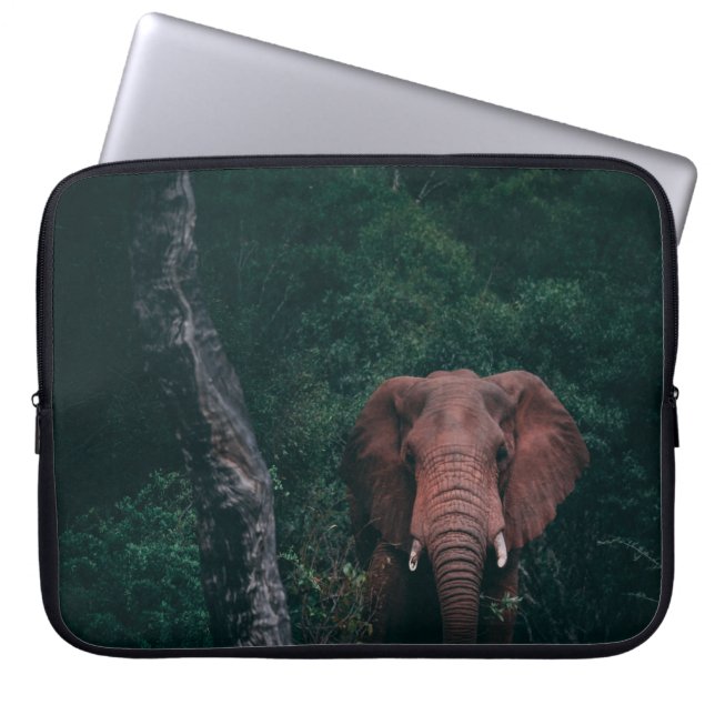 FUNDA PARA PORTÁTIL CUTE ELEPHANT (Frente)