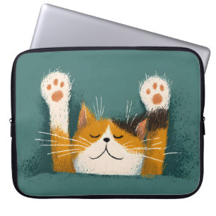 Funda Para Portátil Cute Funny Cat Nap