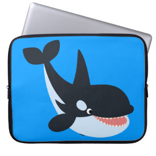 Funda Para Portátil Cute Happy Personalizado Killer Whale Laptop Sleev